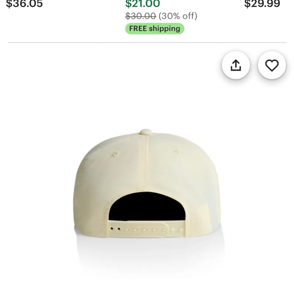 NEW butter logo baseball hat - Picture 2 of 2